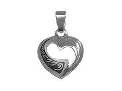 Серебряная подвеска «Сердечко»